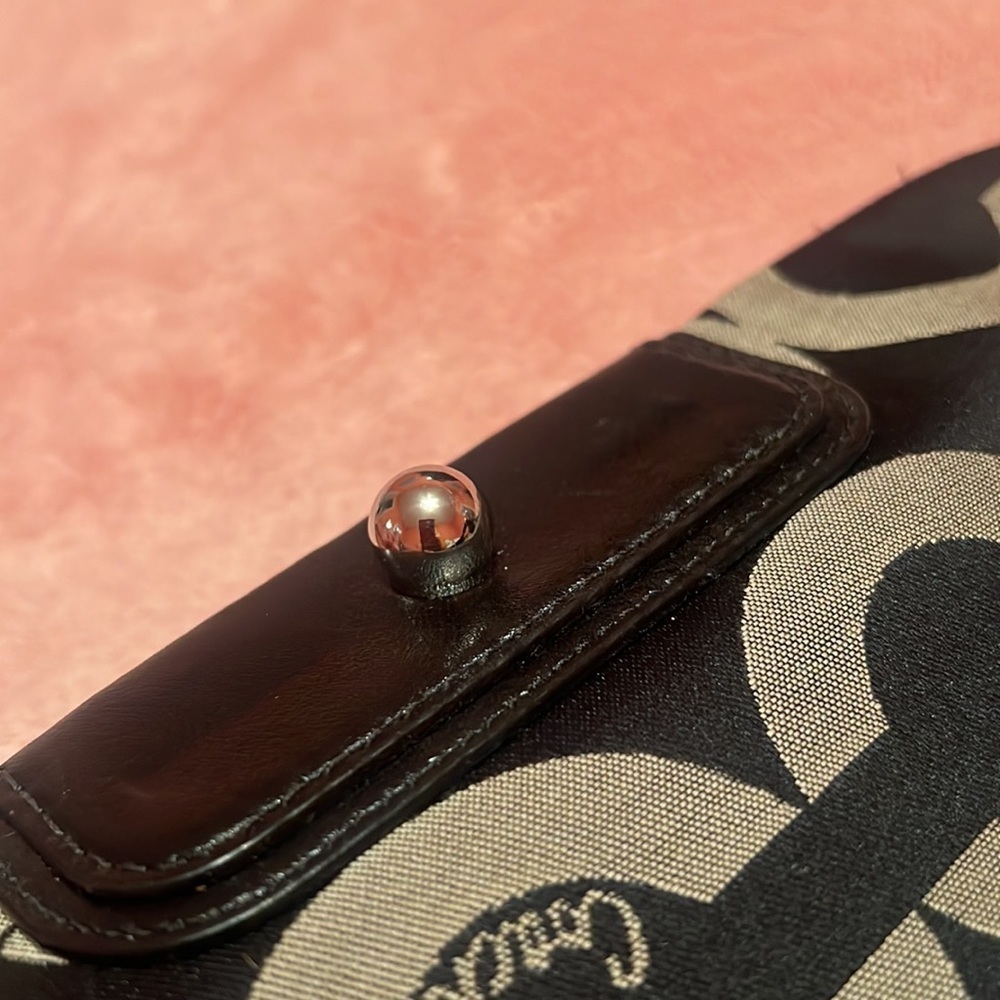 Coach Black and Tan Shoulder Bag - Picture 13 of 13
